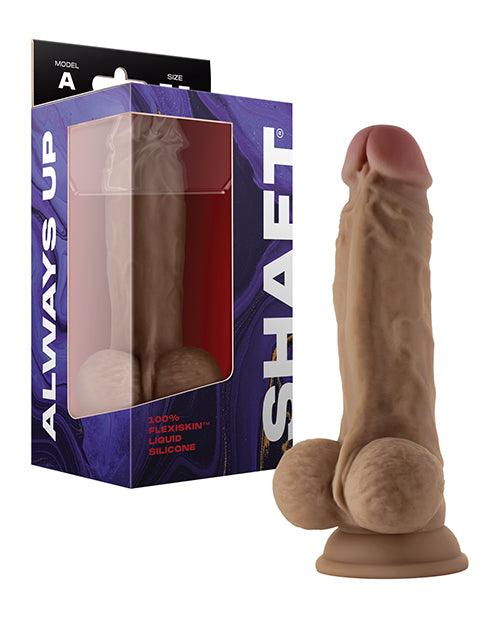 Shaft Model A Flexskin Liquid Silicone 7.5" Dong W-balls Box