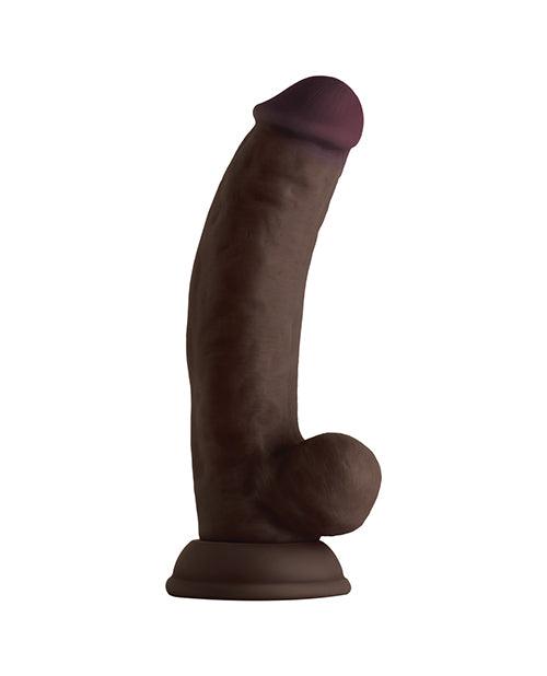 Shaft Model C Flexskin Liquid Silicone 7.5" Curved Dong W-balls 