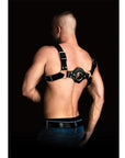 Shots Ouch Costas Solid Structure 1 Body Harness - Black - Realvibes