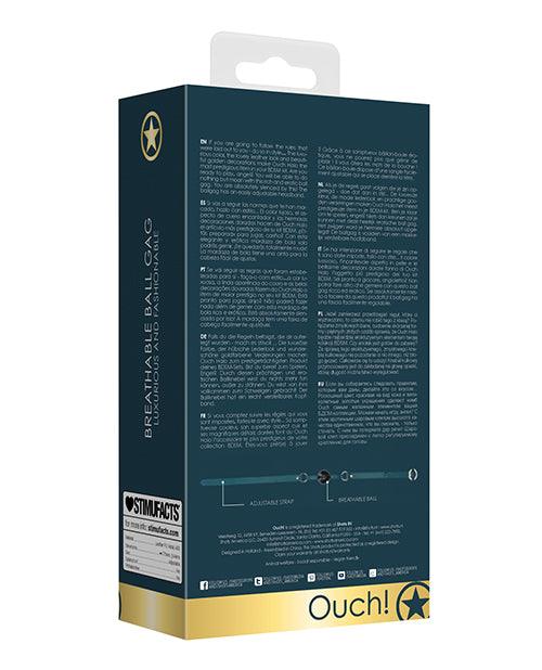 Shots Ouch Halo Breathable Ball Gag 