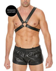 Shots Ouch Men's Large Buckle Harness 