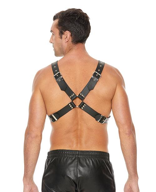 Shots Ouch Men's Large Buckle Harness 