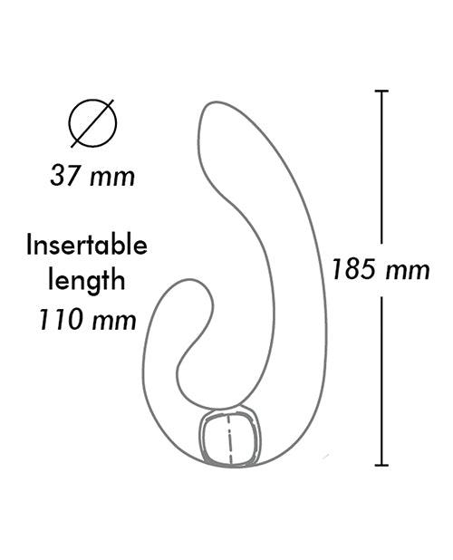 Shunga Miyo Intimate Massager Dimensions