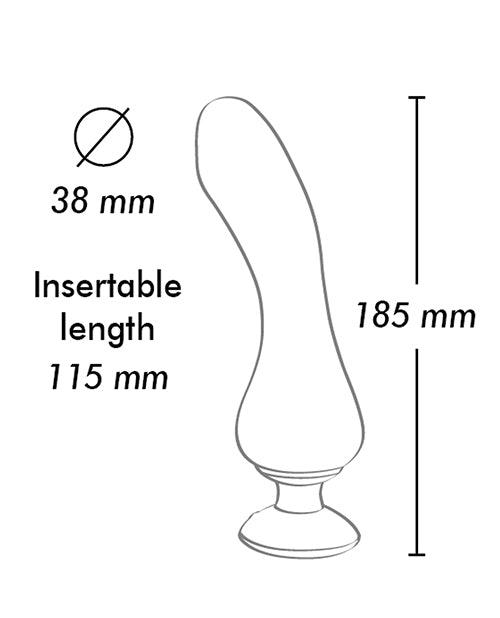 Shunga Sanya Intimate Massager Dimensions