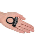 Sir Richards Control Vibrating Silicone C-ring - Black - Realvibes