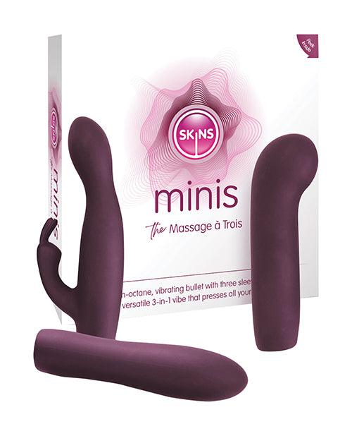 Skins Minis Massage A Trois - Magenta - Realvibes