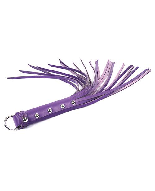 Spartacus 20" Strap Whip - Purple - Realvibes