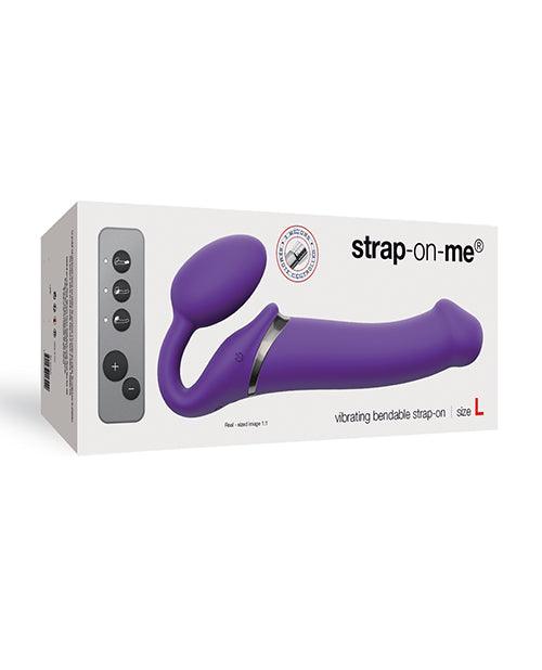 Strap On Me Vibrating Bendable L Strapless Strap On.