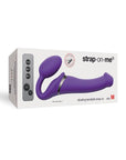 Strap On Me Vibrating Bendable M Strapless Strap On - Purple - Realvibes