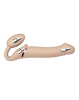 Strap On Me Vibrating Bendable Strapless Strap On Large - Vanilla - Realvibes