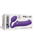 Strap On Me Vibrating Bendable Strapless Strap On Xlarge - Purple - Realvibes
