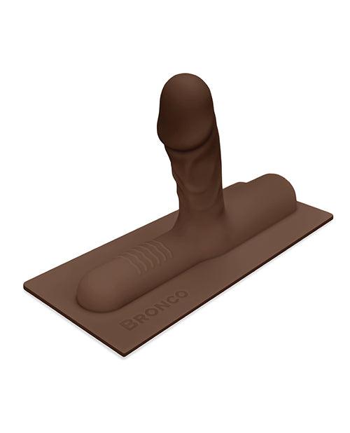 The Cowgirl Bronco Silicone Attachment - Chocolate - Realvibes