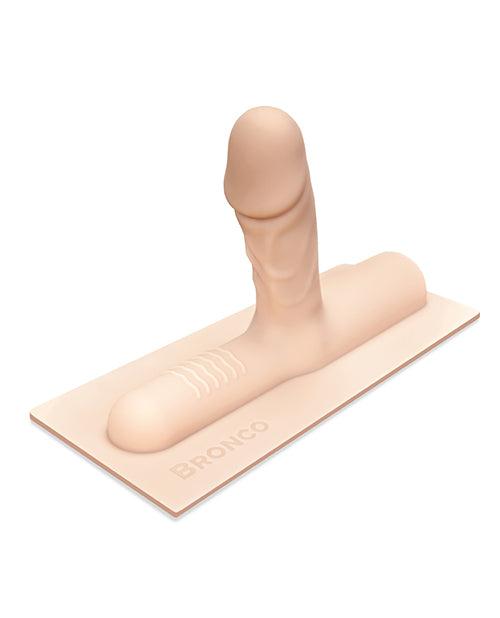 The Cowgirl Bronco Silicone Attachment - Vanilla - Realvibes