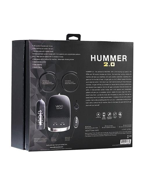 Vedo Hummer 2.0 Masturbator Box