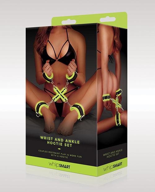 Whip Smart Glow In The Dark Wrist & Ankle Hogtie Set Box