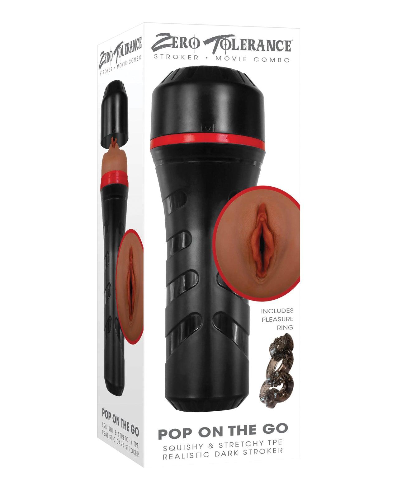 Zero Tolerance Pop On The Go Stroker 