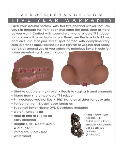 Zero Tolerance Skylar Nicole Movie Download W-realistic Ass & Vagina Stroker Box
