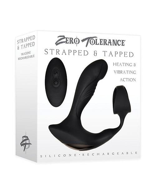 Zero Tolerance Strapped & Tapped Rechargeable Prostate Vibrator Box