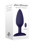 Zero Tolerance Wicked Twister Anal Rechargeable Butt Plug